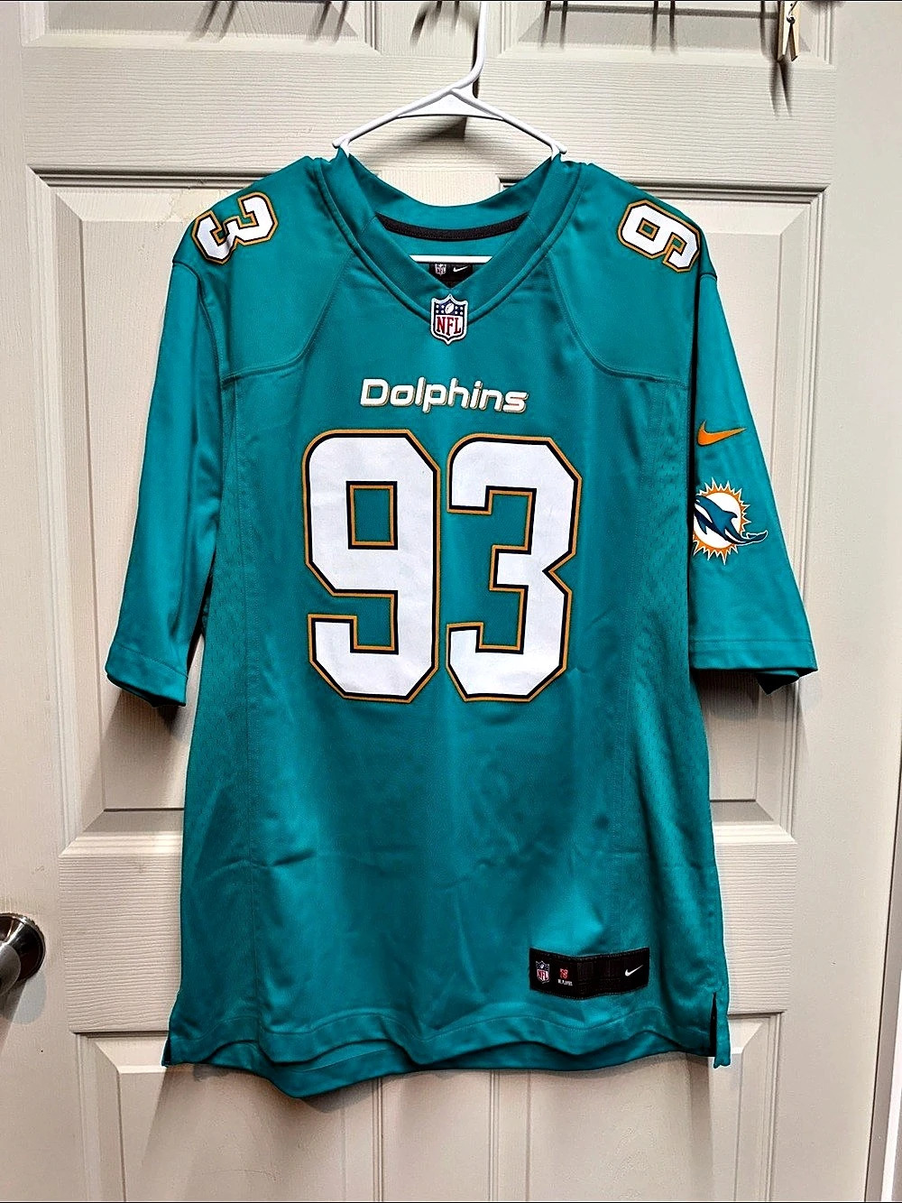 NFL Suh #93 Miami Dolphins jersey Dolphins #93 Size Large Like New